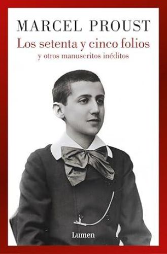 Portada del libro de Los setenta y cinco folios y otros manuscritos inéditos.
